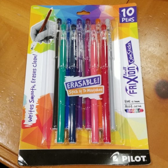 Other - Pilot 10 pens frixion ball color sticks new